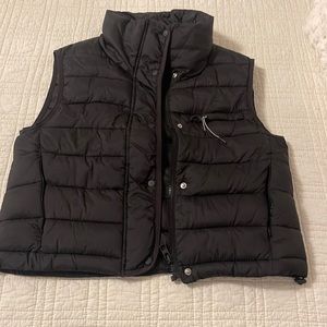Zara mini puff vest